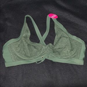 Olive Green Bikini Top